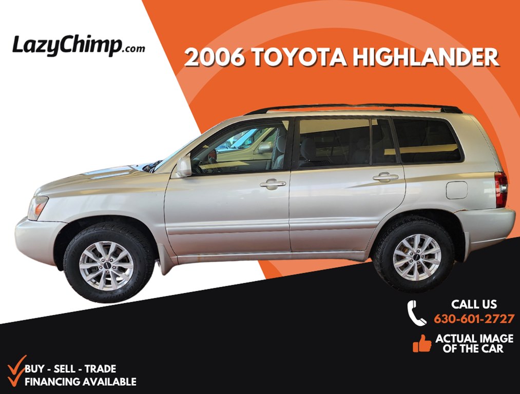 TOYOTA HIGHLANDER 2006 TOYOTA HIGHLANDER JTEGD21A160138432