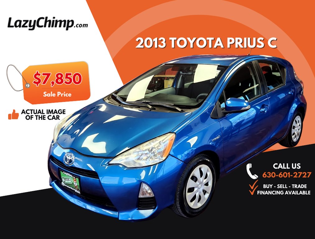 TOYOTA PRIUS C 2013 TOYOTA PRIUS C JTDKDTB33D1538987