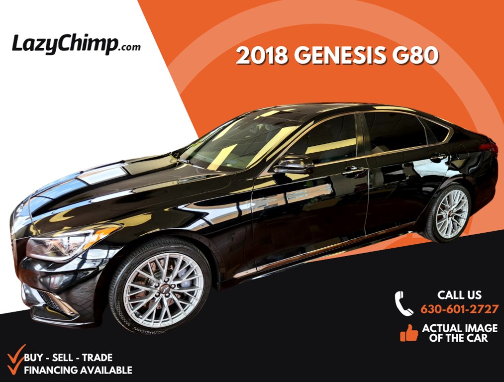 GENESIS G80 2018 GENESIS G80 KMHGN4JB9JU222341