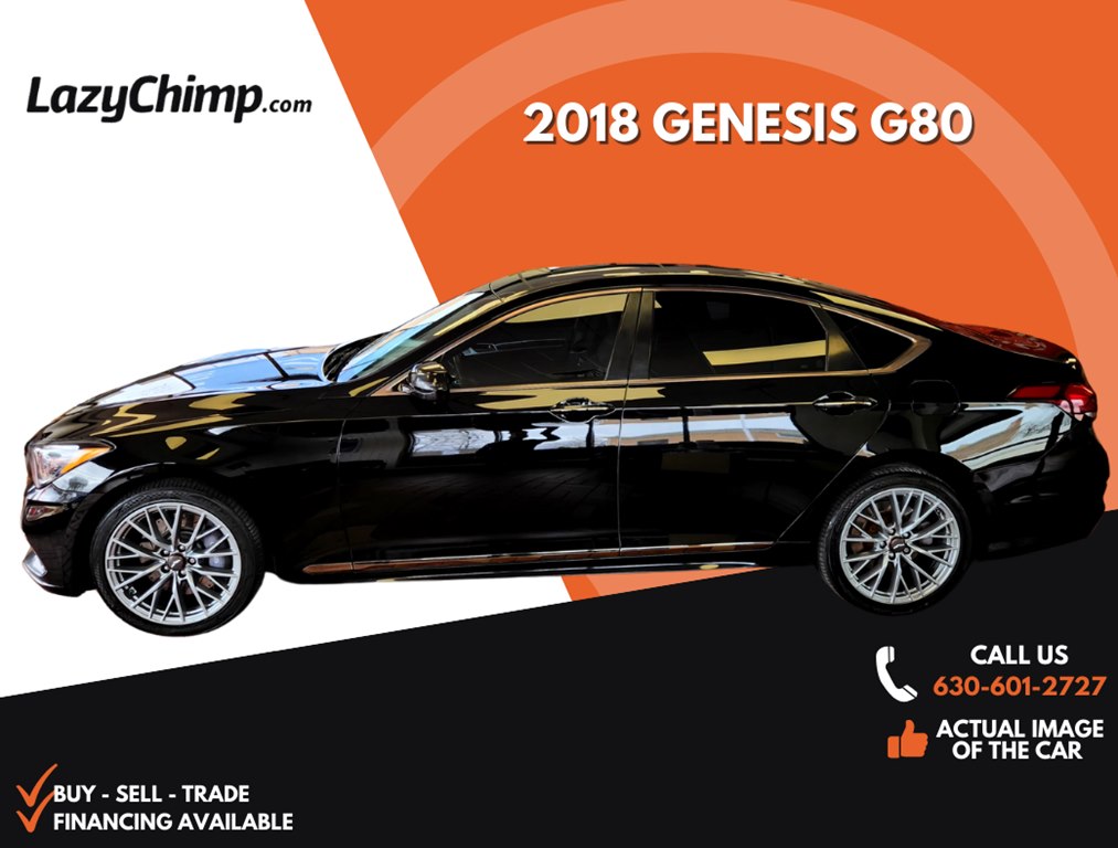 GENESIS G80 2018 GENESIS G80 KMHGN4JB9JU222341