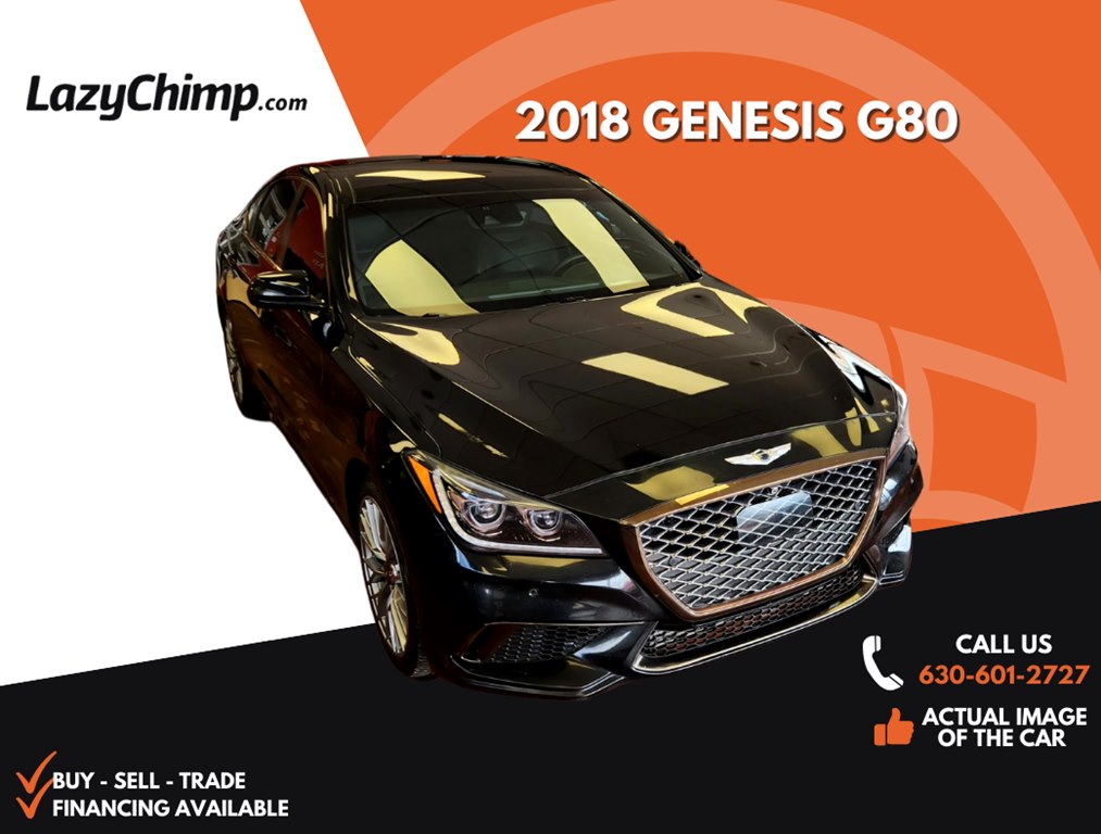 GENESIS G80 2018 GENESIS G80 KMHGN4JB9JU222341