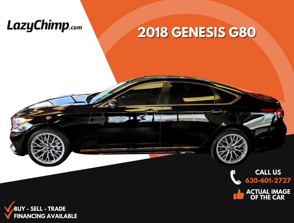 GENESIS G80 2018 GENESIS G80 KMHGN4JB9JU222341