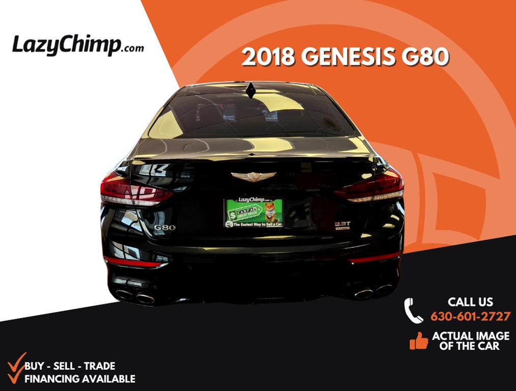 GENESIS G80 2018 GENESIS G80 KMHGN4JB9JU222341