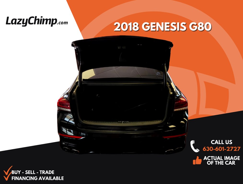 GENESIS G80 2018 GENESIS G80 KMHGN4JB9JU222341