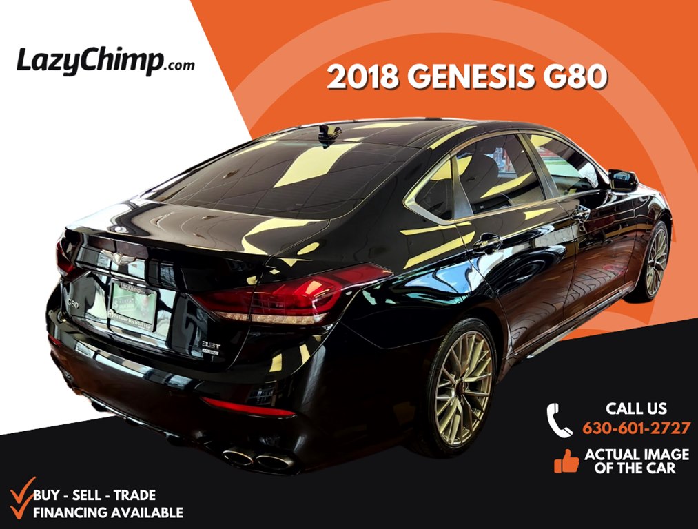 GENESIS G80 2018 GENESIS G80 KMHGN4JB9JU222341