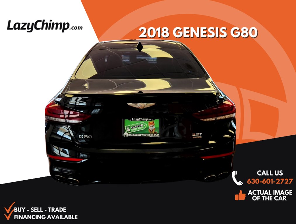 GENESIS G80 2018 GENESIS G80 KMHGN4JB9JU222341