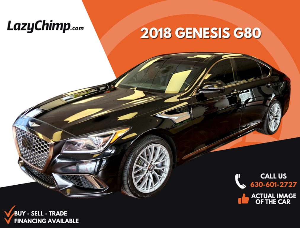 GENESIS G80 2018 GENESIS G80 KMHGN4JB9JU222341