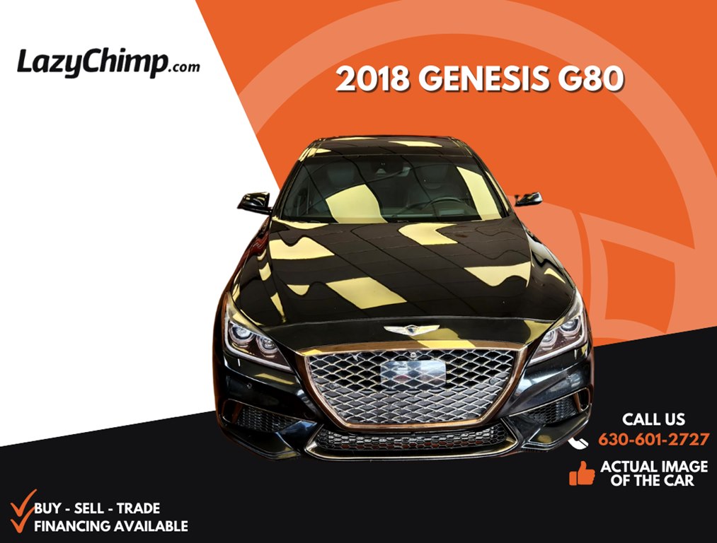 GENESIS G80 2018 GENESIS G80 KMHGN4JB9JU222341