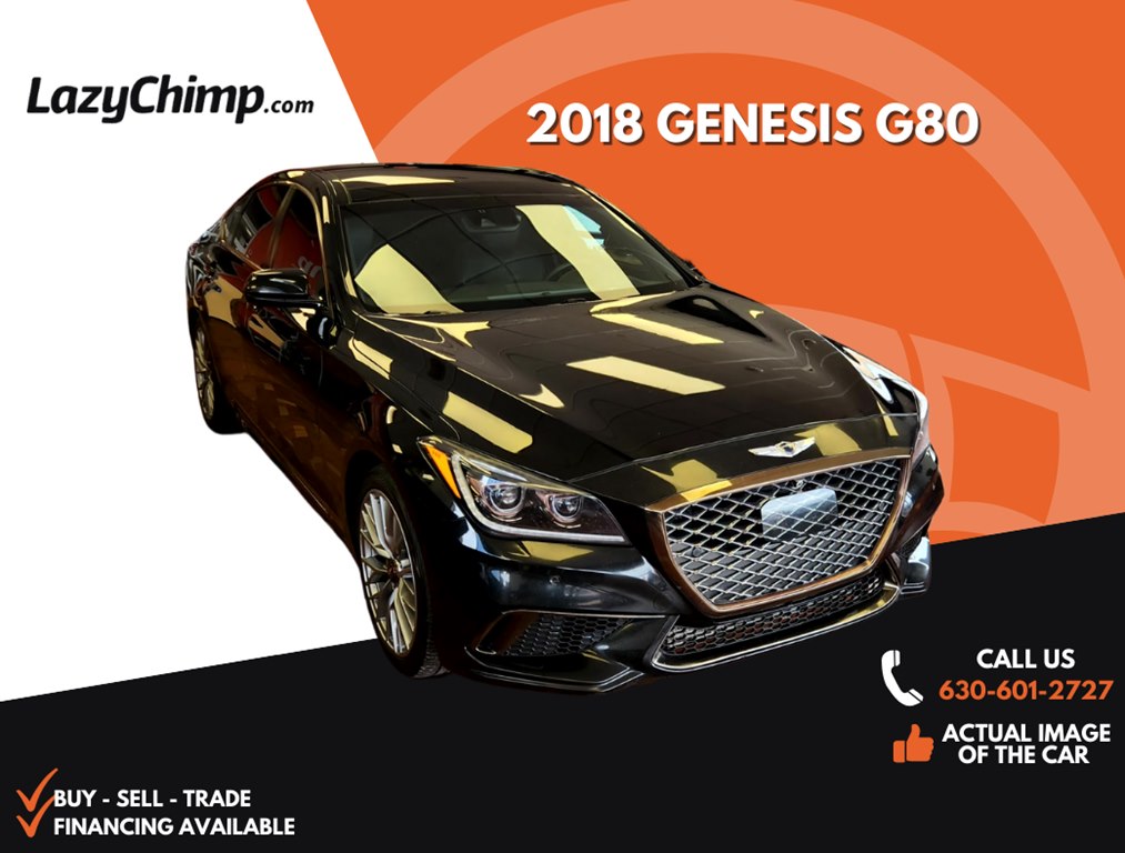 GENESIS G80 2018 GENESIS G80 KMHGN4JB9JU222341