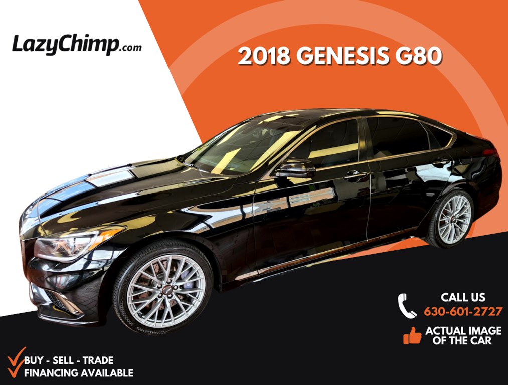 GENESIS G80 2018 GENESIS G80 KMHGN4JB9JU222341