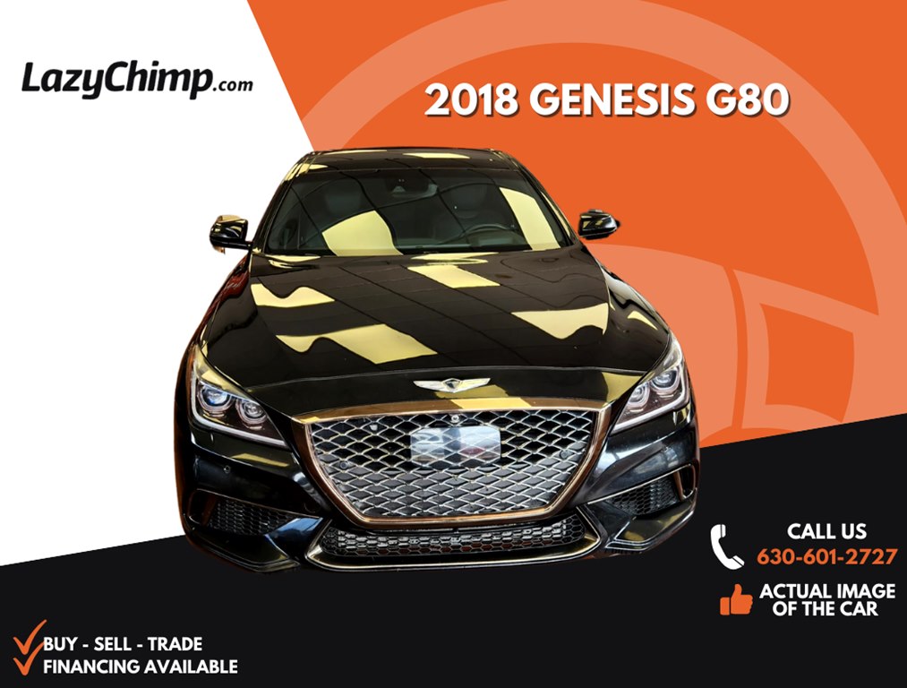 GENESIS G80 2018 GENESIS G80 KMHGN4JB9JU222341