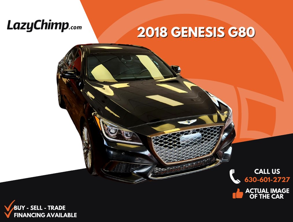 GENESIS G80 2018 GENESIS G80 KMHGN4JB9JU222341