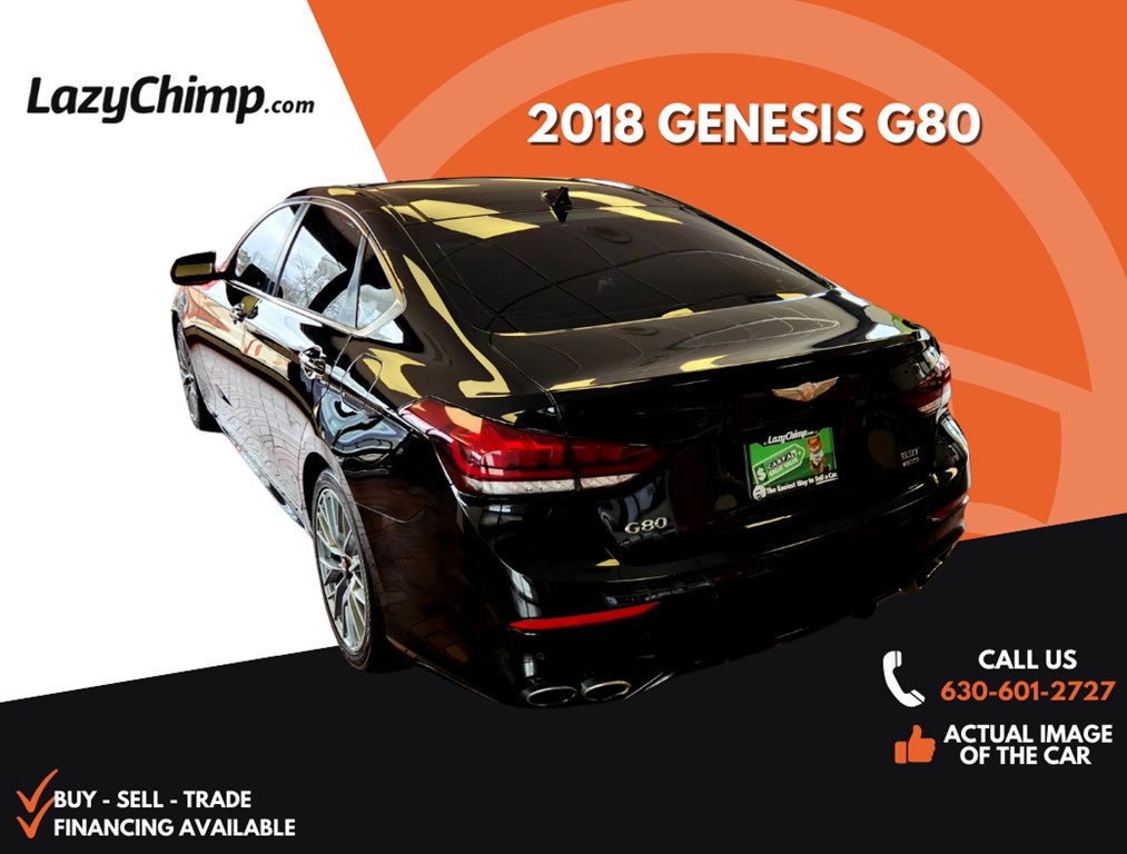 GENESIS G80 2018 GENESIS G80 KMHGN4JB9JU222341