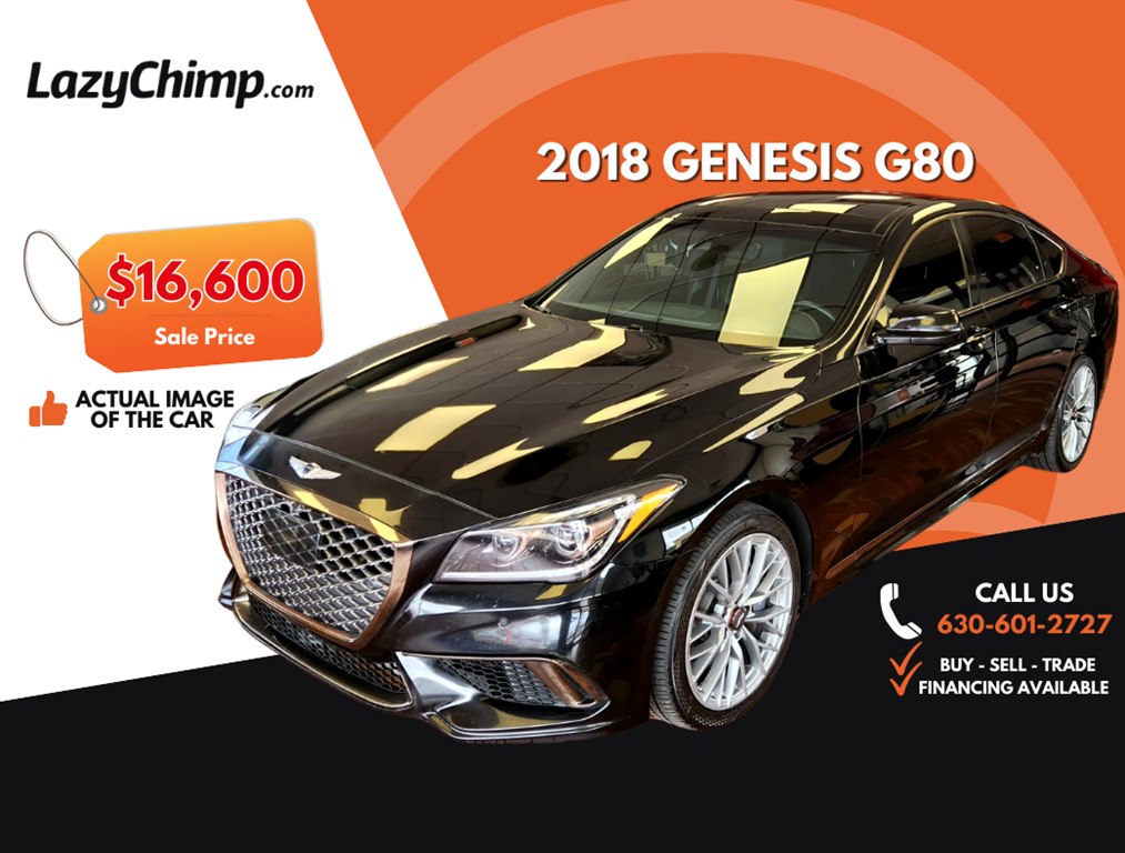 GENESIS G80 2018 GENESIS G80 KMHGN4JB9JU222341