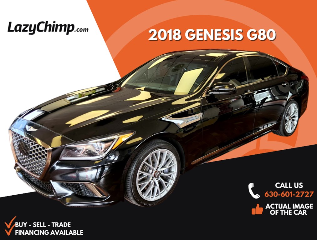 GENESIS G80 2018 GENESIS G80 KMHGN4JB9JU222341
