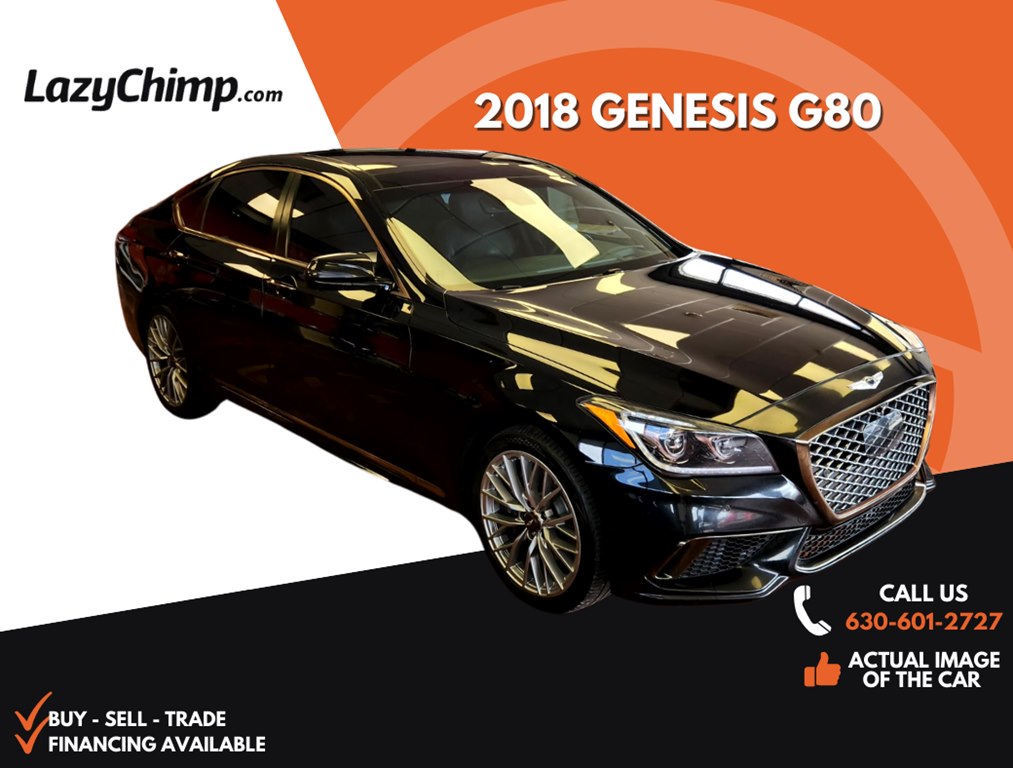 GENESIS G80 2018 GENESIS G80 KMHGN4JB9JU222341