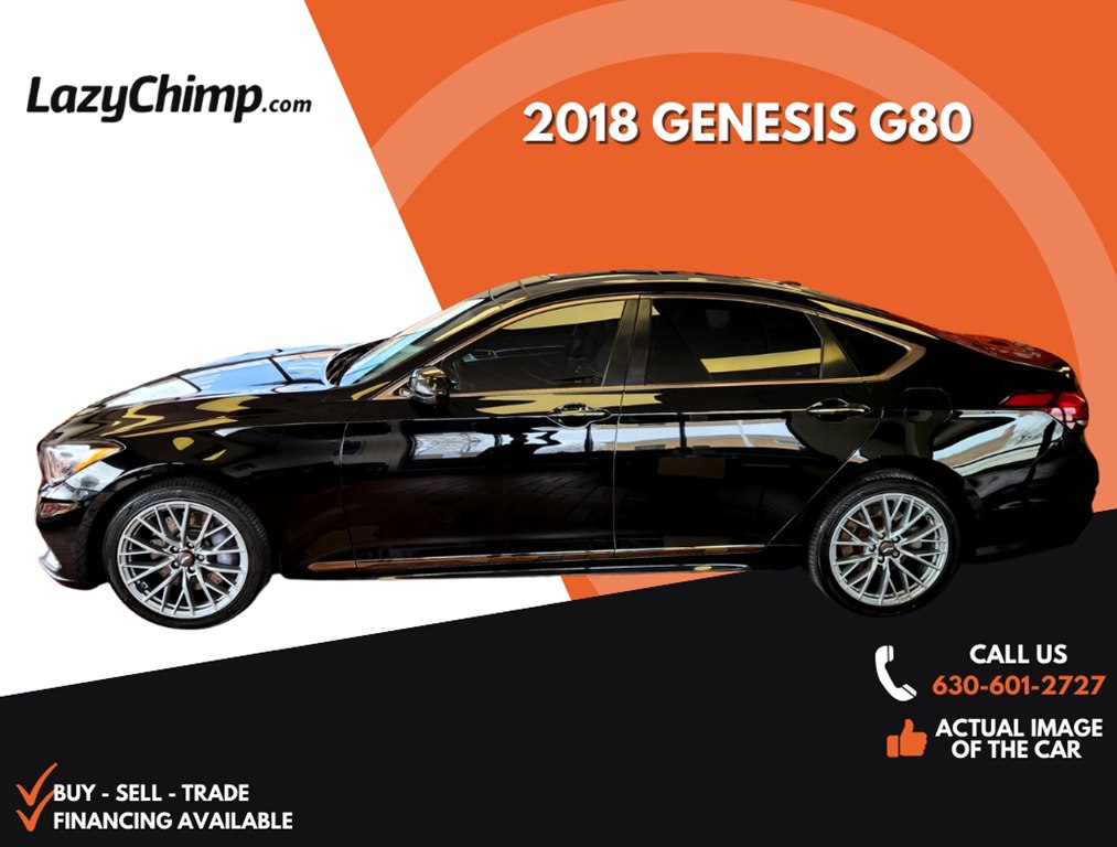 GENESIS G80 2018 GENESIS G80 KMHGN4JB9JU222341