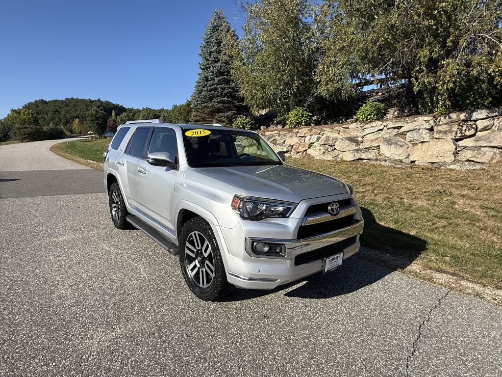 Silver 2015 Toyota 4Runner SUV / Crossover All-Wheel Drive Automatic
