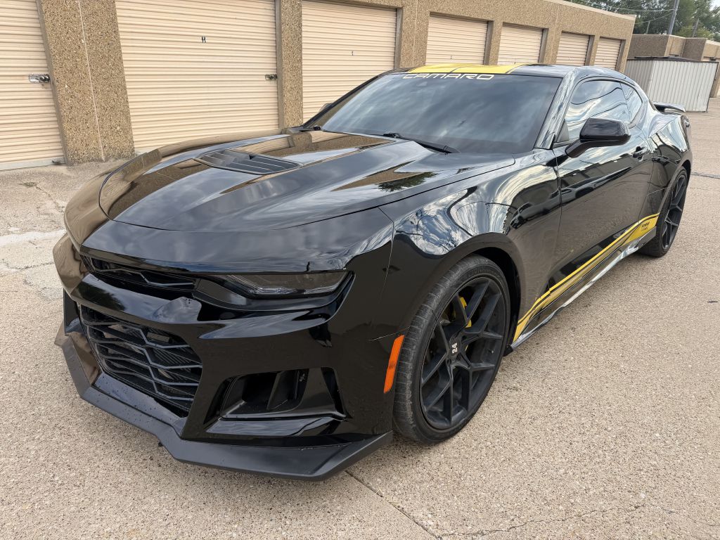 Black 2020 Chevrolet Camaro Coupe Rear-Wheel Drive Automatic