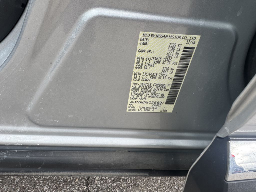 2017 Nissan Murano #12