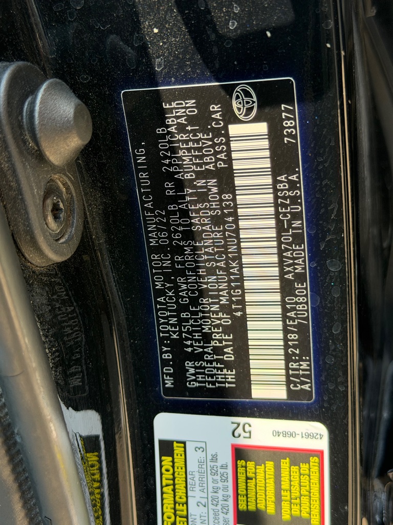 Photo 19 of this TOYOTA CAMRY