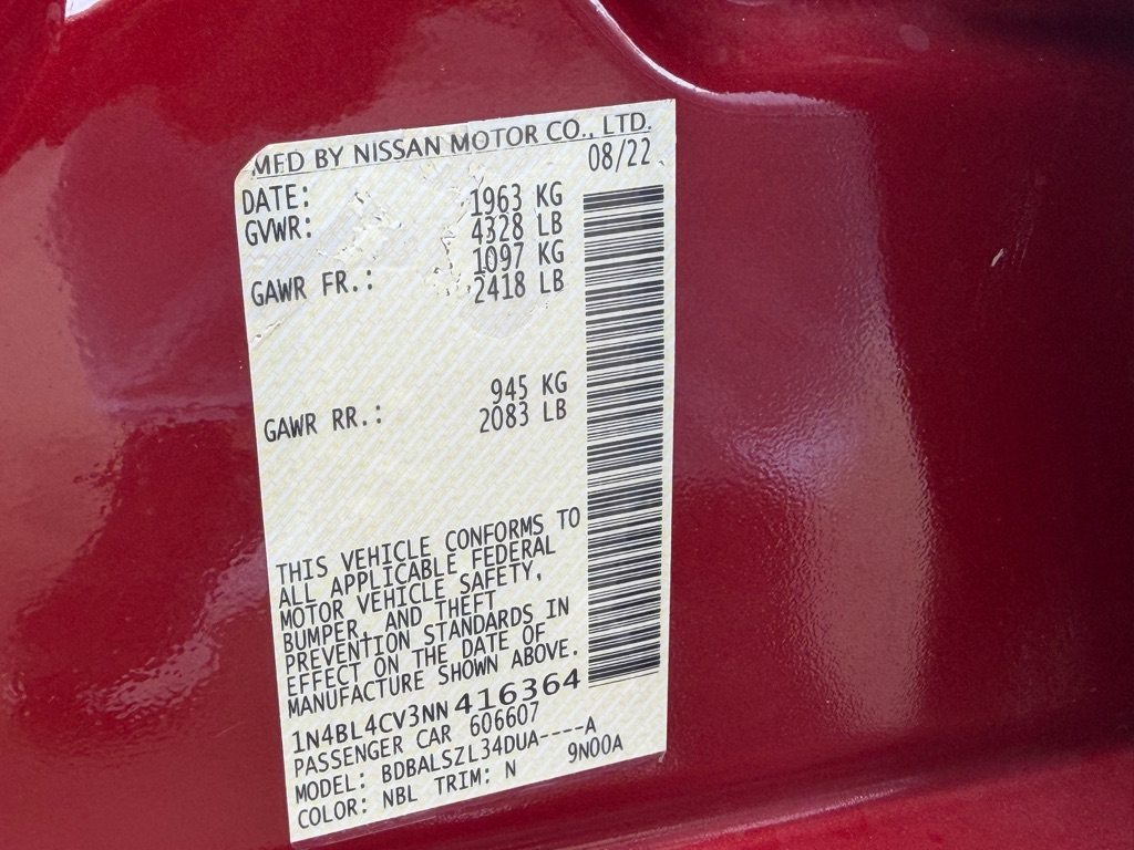 Photo 22 of this NISSAN ALTIMA