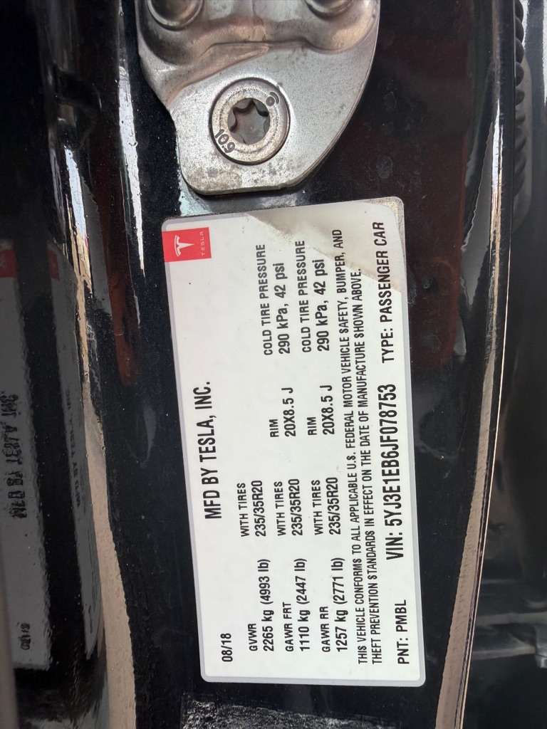 Photo 19 of this TESLA MODEL 3