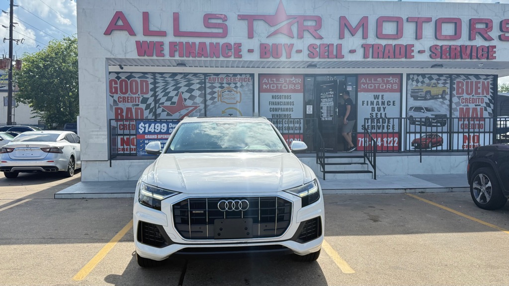 White 2019 Audi Q8 SUV / Crossover All-Wheel Drive Automatic
