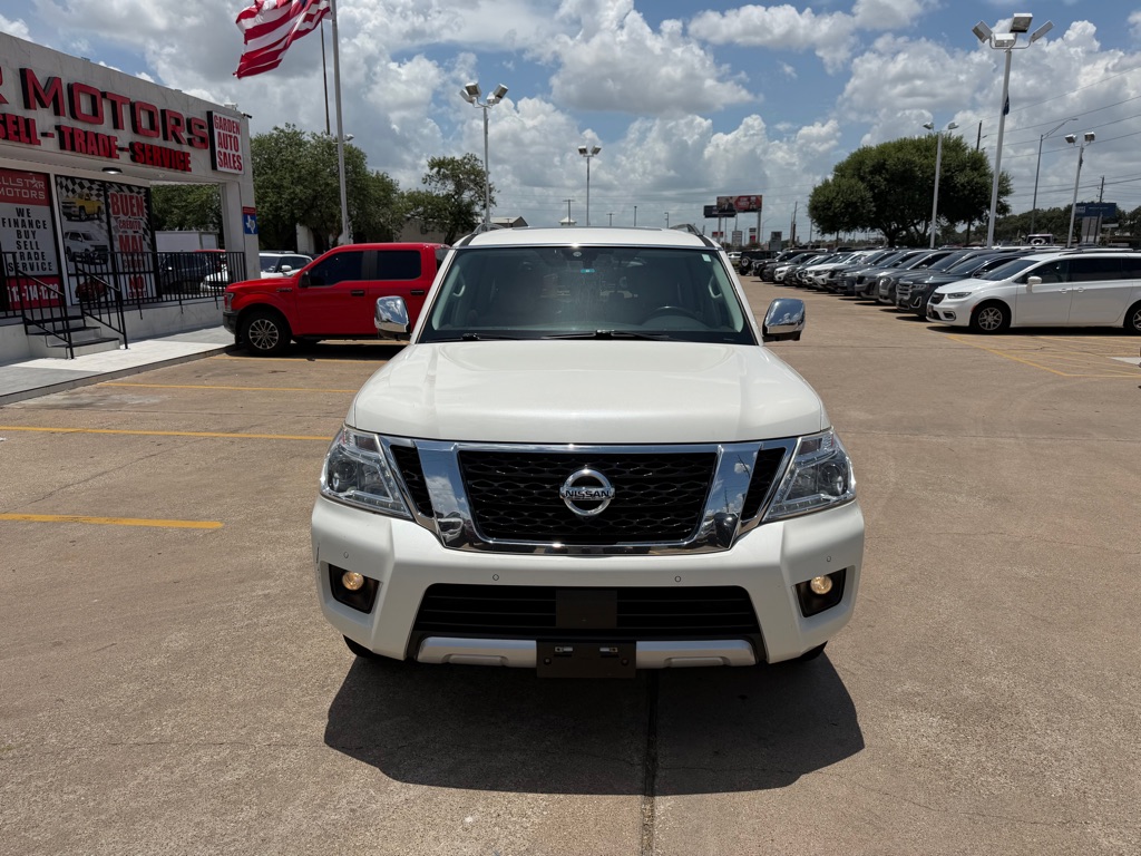 White 2018 Nissan Armada SUV / Crossover 4X2 Automatic