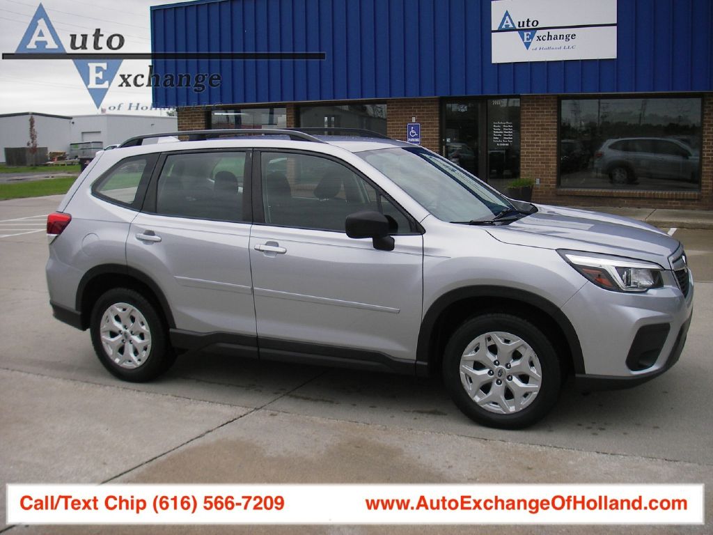 Silver 2019 Subaru Forester SUV / Crossover All-Wheel Drive Continuously Variable Transmission