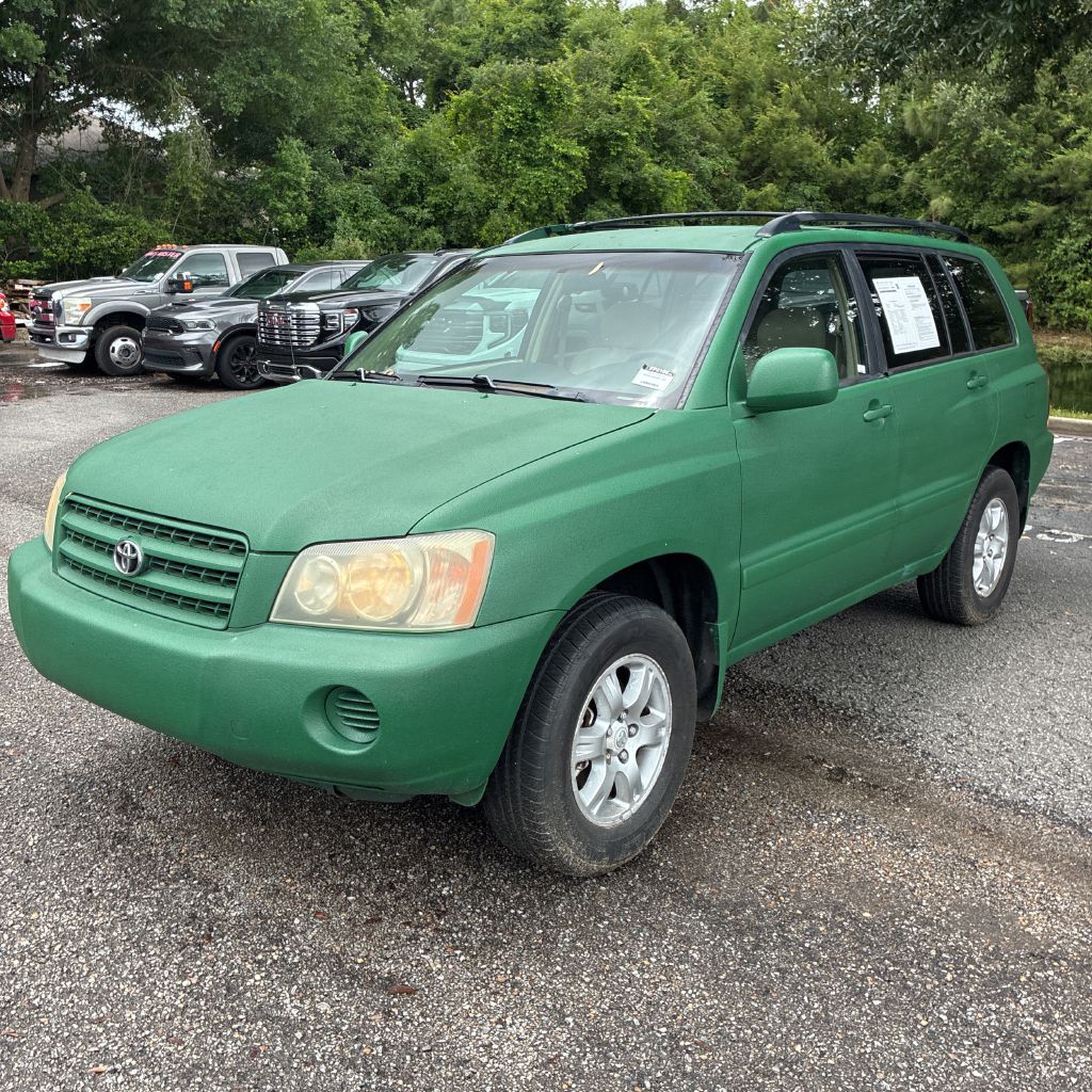 2001 TOYOTA HIGHLANDER