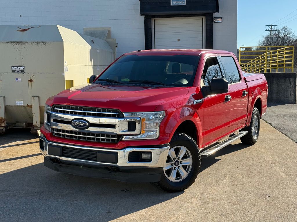 2018 Ford F-150 XLT SuperCrew 4WD Rojo Camioneta Todo terreno 6 velocidades Automática