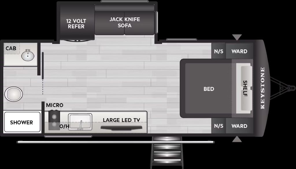 Photo 19 of this KEYSTONE PASSPORT 180RBC
