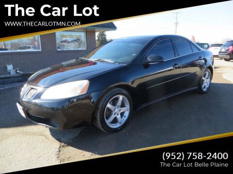 Black 2006 Pontiac G6 GT Sedan Front-Wheel Drive Automatic