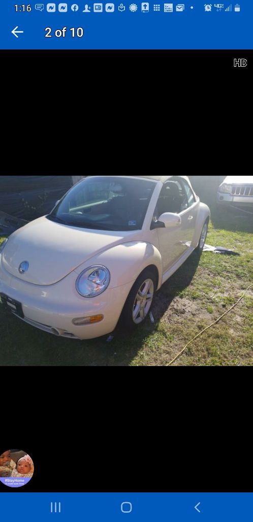 2004 VOLKSWAGEN NEW BEETLE