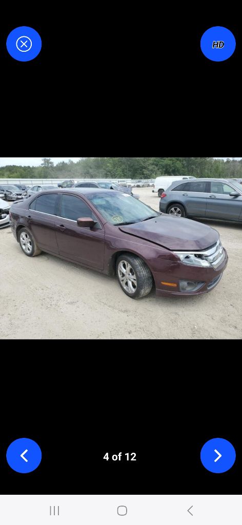 2012 FORD FUSION