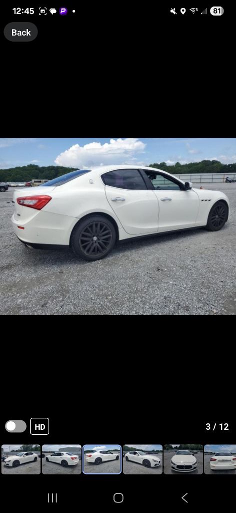 2014 MASERATI GHIBLI
