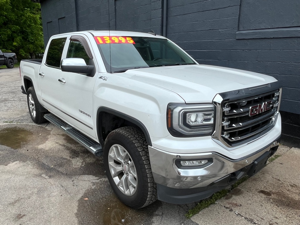 White 2016 GMC Sierra 1500 Pickup Truck Four-Wheel Drive Automatic