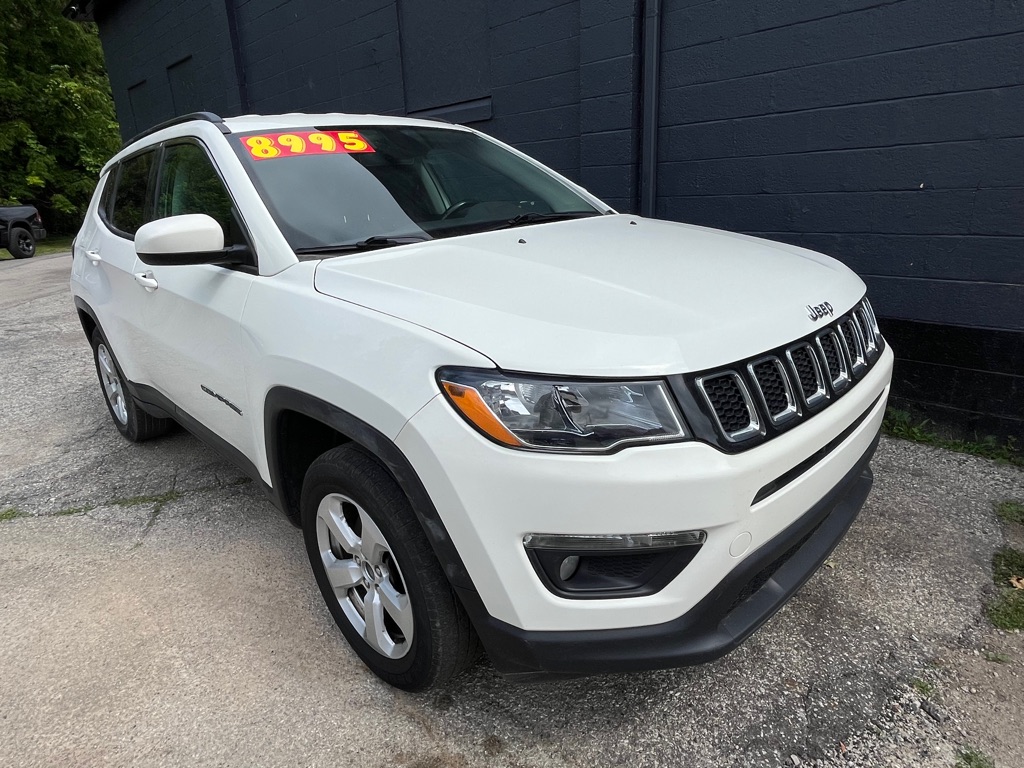 White 2020 Jeep Compass SUV / Crossover Four-Wheel Drive Automatic