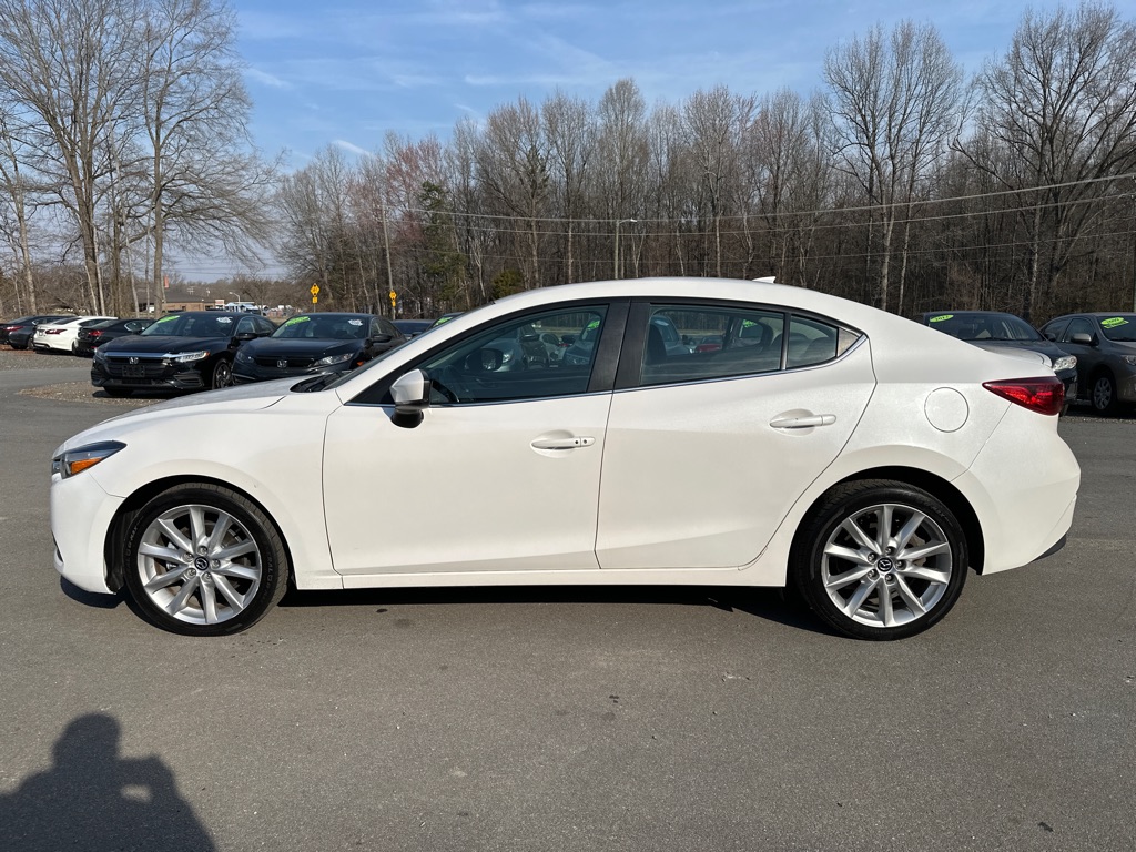 2017 MAZDA 3 in GREENSBORO NC at AUTOHAUS OF GREENSBORO LLC, WHITE, 3MZBN1V71HM111622