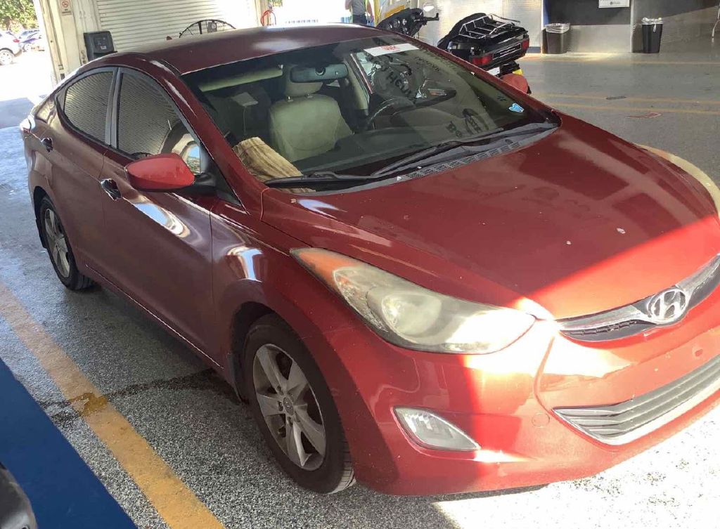 HYUNDAI ELANTRA 2012 HYUNDAI ELANTRA KMHDH4AE3CU387633