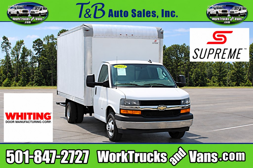 2022 Chevrolet 3500 Express for sale at Work Trucks and Vans in Bryant, Arkansas