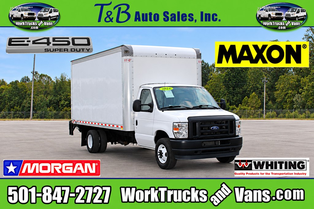 2024 Ford E450 Econoline for sale at Work Trucks and Vans in Bryant, Arkansas