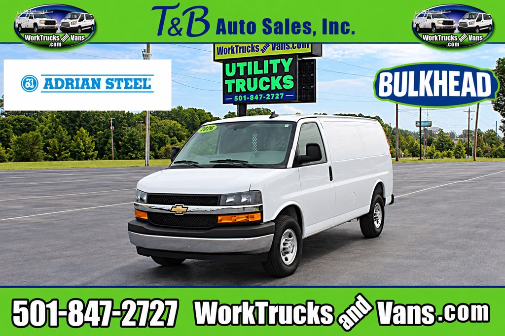 2025 Chevrolet 2500 Express for sale at Work Trucks and Vans in Bryant, Arkansas