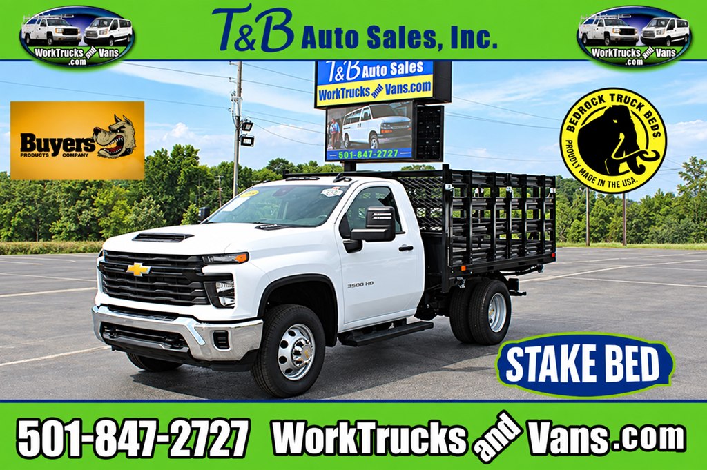 2025 Chevrolet 3500 Silverado for sale at Work Trucks and Vans in Bryant, Arkansas