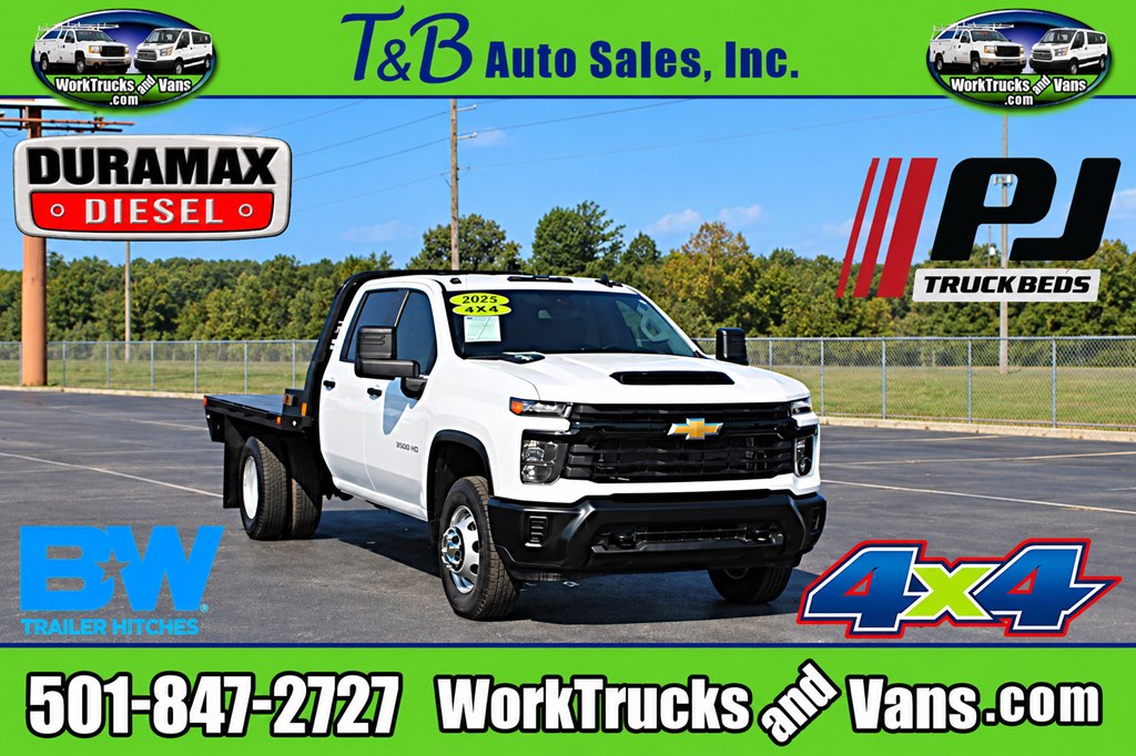 2025 Chevrolet 3500 Silverado for sale at Work Trucks and Vans in Bryant, Arkansas