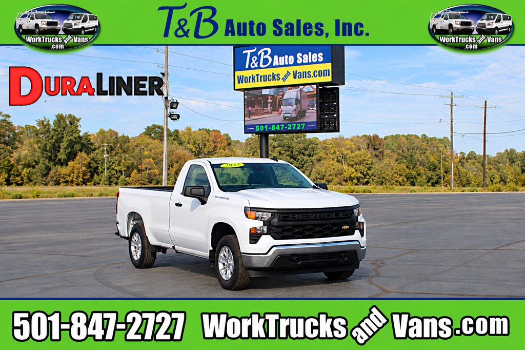 2025 Chevrolet 1500 Silverado for sale at Work Trucks and Vans in Bryant, Arkansas