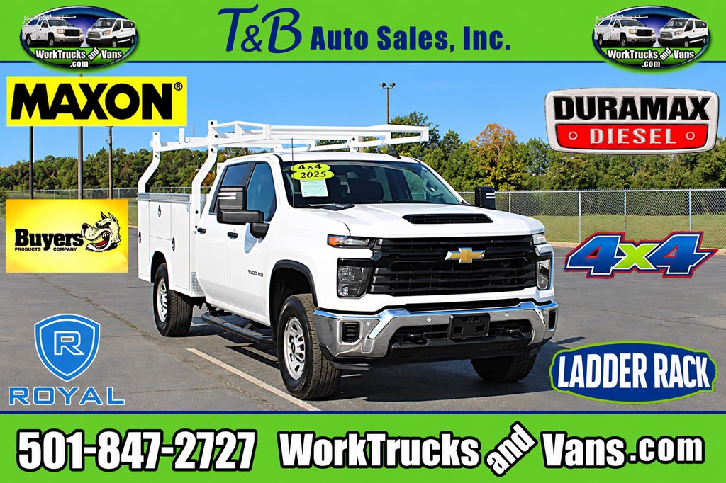 2025 Chevrolet 3500 Silverado for sale at Work Trucks and Vans in Bryant, Arkansas