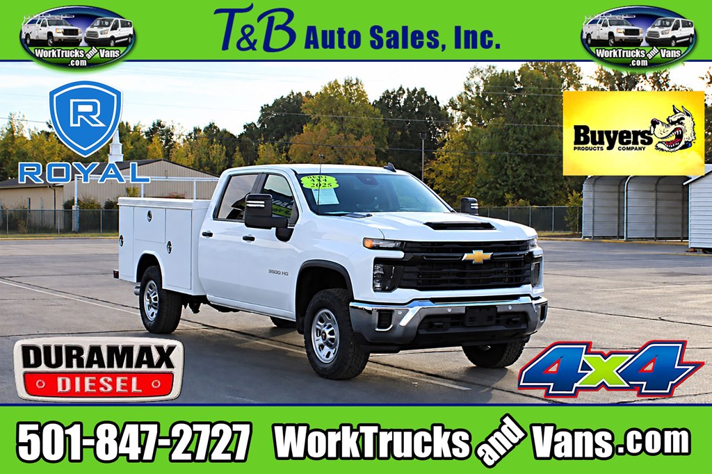 2025 Chevrolet 3500 Silverado for sale at Work Trucks and Vans in Bryant, Arkansas