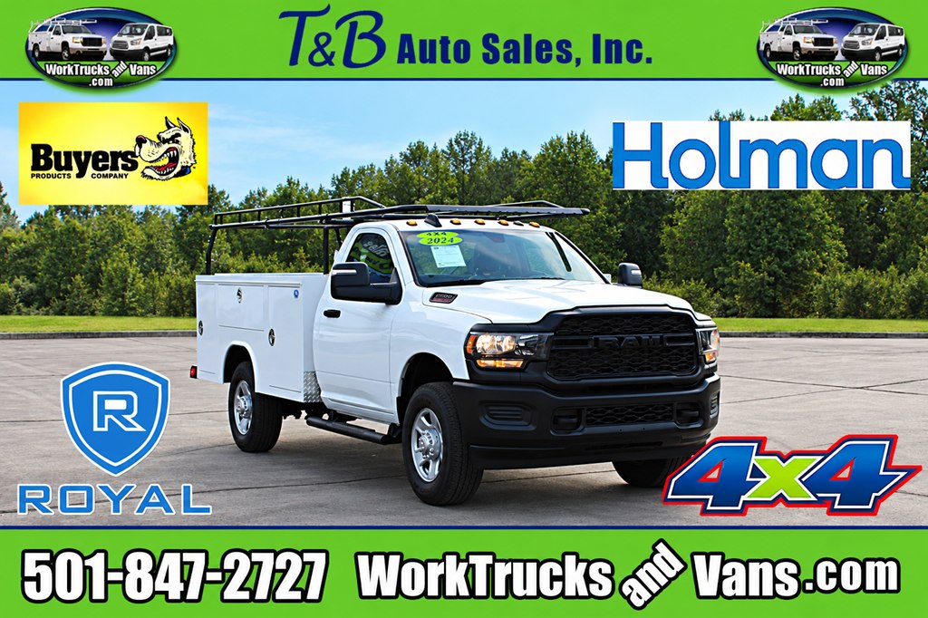 2024 RAM 3500 Tradesman for sale at Work Trucks and Vans in Bryant, Arkansas
